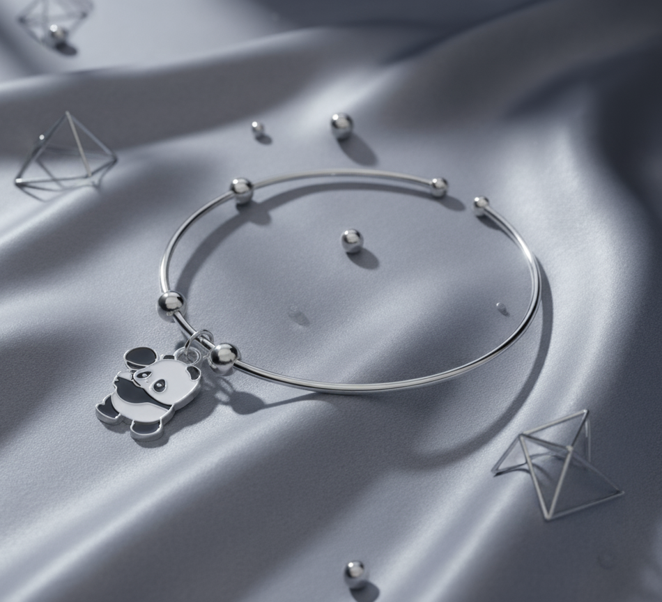 Pack of 2 Panda Pal Charm and Sunkissed Star braclate for girls.