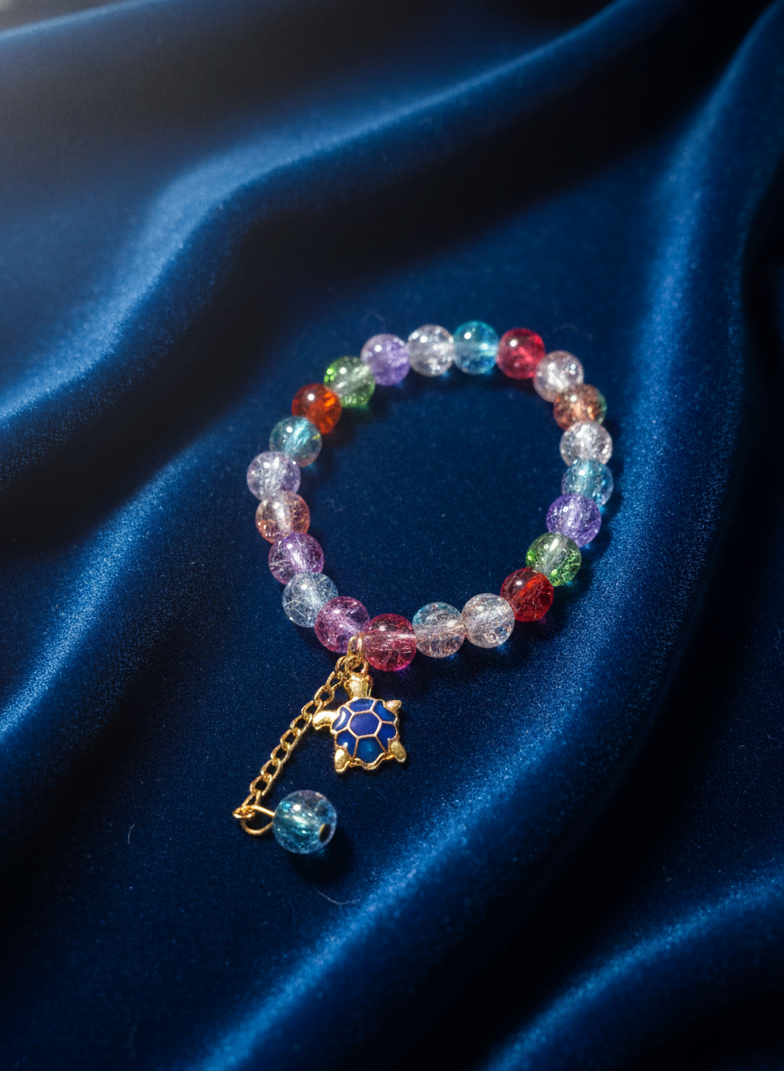 Lucky Turtle Rainbow Bracelet for girls