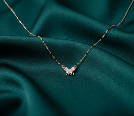 Whisper Butterfly Necklace for girls.