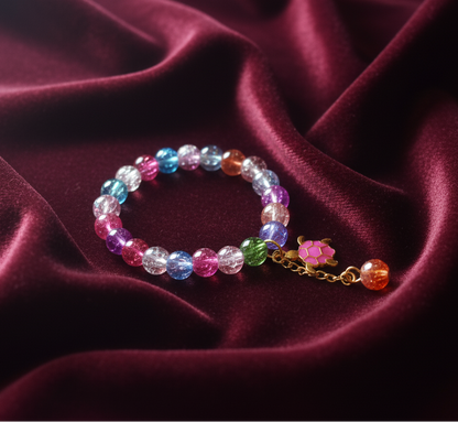 Lucky Turtle Rainbow Bracelet for girls