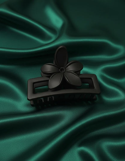 Pack of 12 medium size Muted Bloom Hair Claws for Girls.