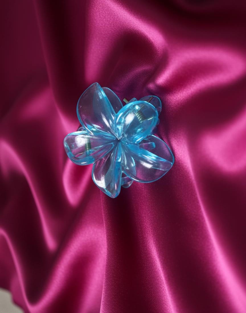 Jelly Flower small Clip for girls.